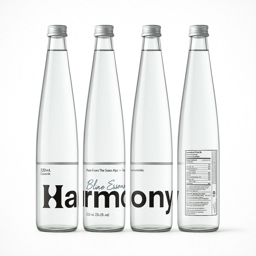 Blue Essence - STILL Glass -  750 ml - 12 Bottles .webp