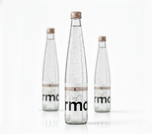Blue Essence - Sparkling Glass  -750 ml- 6 Bottles